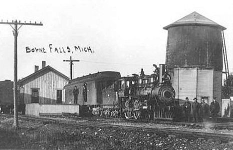 Boyne Falls Train and Water Tower